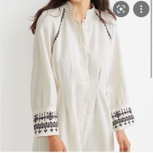 H&M linen dress from their premium collection